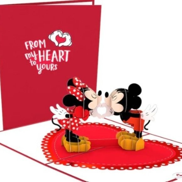 Disney's Mickey and Minnie In Love Pop-Up Cards - LovePop Set 3 - Picture 2 of 4